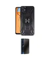 ieg™ Galaxy A05 Kılıf Nova Yansıma Prime - Siyah 3D Antistatik Hayalet Cam Ekran Koruyucu