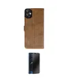 ieg™ Galaxy A05 Kılıf Siluet Işık Serisi - Siyah 3D Antistatik Hayalet Cam Ekran Koruyucu