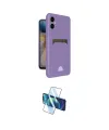 ieg™ Galaxy A05 Kılıf Vadi Çizgi Prime - Siyah 3D Antistatik Cam Ekran Koruyucu