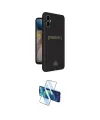 ieg™ Galaxy A05 Kılıf Vadi Çizgi Prime - Siyah 3D Antistatik Cam Ekran Koruyucu