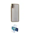 ieg™ Galaxy A05 Kılıf Vadi Minimal - Siyah 3D Antistatik Cam Ekran Koruyucu