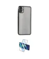 ieg™ Galaxy A05 Kılıf Vadi Minimal - Siyah 3D Antistatik Cam Ekran Koruyucu