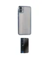 ieg™ Galaxy A05 Kılıf Vadi Minimal - Siyah 3D Antistatik Hayalet Cam Ekran Koruyucu
