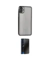 ieg™ Galaxy A05 Kılıf Vadi Minimal - Siyah 3D Antistatik Hayalet Cam Ekran Koruyucu