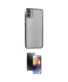 ieg™ Galaxy A05 Kılıf Vadi Minimal - Siyah 3D Antistatik Mat Seramik Nano Ekran Koruyucu