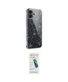 ieg™ Galaxy A05 Kılıf Yankı Doku Prime - Şeffaf Pasifik Cam Ekran Koruyucu