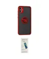 ieg™ Galaxy A05 Kılıf Yörünge Çizgi - Şeffaf Pasifik Cam Ekran Koruyucu