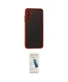 ieg™ Galaxy A05S Kılıf Ahenk Çizgi Serisi - Şeffaf Pasifik Cam Ekran Koruyucu