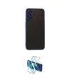 ieg™ Galaxy A05S Kılıf Ahenk Çizgi Serisi - Siyah 3D Antistatik Cam Ekran Koruyucu