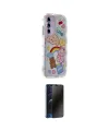 ieg™ Galaxy A05S Kılıf Ahenk Modern Serisi - Siyah 3D Antistatik Hayalet Cam Ekran Koruyucu