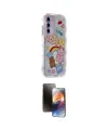 ieg™ Galaxy A05S Kılıf Ahenk Modern Serisi - Siyah 3D Antistatik Mat Seramik Nano Ekran Koruyucu