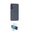 ieg™ Galaxy A05S Kılıf Ahenk Serisi - Siyah 3D Antistatik Cam Ekran Koruyucu