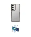 ieg™ Galaxy A05S Kılıf Akış Çizgi Koleksiyonu - Siyah 3D Antistatik Cam Ekran Koruyucu