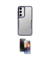 ieg™ Galaxy A05S Kılıf Akış Çizgi Koleksiyonu - Siyah 3D Antistatik Mat Seramik Nano Ekran Koruyucu