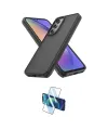 ieg™ Galaxy A05S Kılıf Atlas Form - Siyah 3D Antistatik Cam Ekran Koruyucu