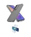 ieg™ Galaxy A05S Kılıf Atlas Form - Siyah 3D Antistatik Cam Ekran Koruyucu