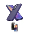 ieg™ Galaxy A05S Kılıf Atlas Form - Siyah 3D Antistatik Mat Seramik Nano Ekran Koruyucu