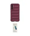 ieg™ Galaxy A05S Kılıf Atlas Koleksiyonu - Şeffaf Pasifik Cam Ekran Koruyucu
