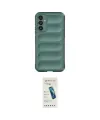 ieg™ Galaxy A05S Kılıf Atlas Koleksiyonu - Şeffaf Pasifik Cam Ekran Koruyucu