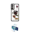 ieg™ Galaxy A05S Kılıf Çekirdek Asil - Siyah 3D Antistatik Cam Ekran Koruyucu
