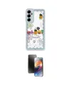 ieg™ Galaxy A05S Kılıf Çekirdek Asil - Siyah 3D Antistatik Mat Seramik Nano Ekran Koruyucu