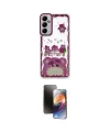 ieg™ Galaxy A05S Kılıf Çekirdek Asil - Siyah 3D Antistatik Mat Seramik Nano Ekran Koruyucu