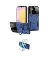 ieg™ Galaxy A05S Kılıf Kıvılcım Modern Serisi - Siyah 3D Antistatik Cam Ekran Koruyucu
