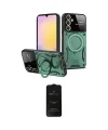 ieg™ Galaxy A05S Kılıf Kıvılcım Modern Serisi - Siyah 6D Antistatik Mat Seramik Hayalet Nano Ekran Koruyucu