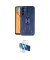 ieg™ Galaxy A05S Kılıf Nova Yansıma Prime - Siyah 3D Antistatik Cam Ekran Koruyucu