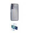 ieg™ Galaxy A05S Kılıf Vadi Minimal - Siyah 3D Antistatik Cam Ekran Koruyucu