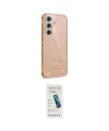 ieg™ Galaxy A05S Kılıf Yankı Doku Prime - Şeffaf Pasifik Cam Ekran Koruyucu
