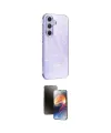 ieg™ Galaxy A05S Kılıf Yankı Doku Prime - Siyah 3D Antistatik Mat Seramik Nano Ekran Koruyucu