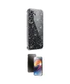 ieg™ Galaxy A05S Kılıf Yankı Doku Prime - Siyah 3D Antistatik Mat Seramik Nano Ekran Koruyucu
