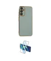 ieg™ Galaxy A05S Kılıf Yankı Serisi - Siyah 3D Antistatik Cam Ekran Koruyucu