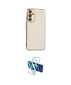 ieg™ Galaxy A05S Kılıf Yankı Serisi - Siyah 3D Antistatik Cam Ekran Koruyucu
