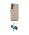 ieg™ Galaxy A05S Kılıf Yankı Serisi - Siyah 3D Antistatik Cam Ekran Koruyucu