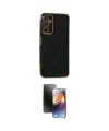 ieg™ Galaxy A05S Kılıf Yankı Serisi - Siyah 3D Antistatik Mat Seramik Nano Ekran Koruyucu