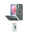 ieg™ Galaxy A05S Kılıf Yörünge Çizgi - Şeffaf Pasifik Cam Ekran Koruyucu