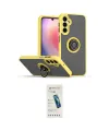 ieg™ Galaxy A05S Kılıf Yörünge Çizgi - Şeffaf Pasifik Cam Ekran Koruyucu