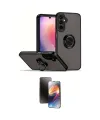 ieg™ Galaxy A05S Kılıf Yörünge Çizgi - Siyah 3D Antistatik Mat Seramik Nano Ekran Koruyucu