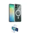 ieg™ Galaxy A06 Kılıf Ahenk Minimal Serisi - Siyah 3D Antistatik Seramik Nano Ekran Koruyucu