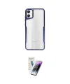 ieg™ Galaxy A06 Kılıf Akış Çizgi Koleksiyonu - Şeffaf Pasifik Cam Ekran Koruyucu