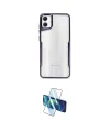 ieg™ Galaxy A06 Kılıf Akış Çizgi Koleksiyonu - Siyah 3D Antistatik Seramik Nano Ekran Koruyucu