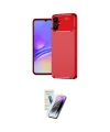 ieg™ Galaxy A06 Kılıf Eksen Form Prime - Şeffaf Pasifik Cam Ekran Koruyucu