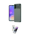 ieg™ Galaxy A06 Kılıf Eksen Form Prime - Şeffaf Pasifik Cam Ekran Koruyucu