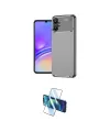 ieg™ Galaxy A06 Kılıf Eksen Form Prime - Siyah 3D Antistatik Seramik Nano Ekran Koruyucu