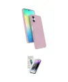 ieg™ Galaxy A06 Kılıf İz Işık Koleksiyonu - Şeffaf Pasifik Cam Ekran Koruyucu