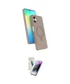 ieg™ Galaxy A06 Kılıf İz Işık Koleksiyonu - Şeffaf Pasifik Cam Ekran Koruyucu