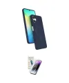 ieg™ Galaxy A06 Kılıf İz Işık Koleksiyonu - Şeffaf Pasifik Cam Ekran Koruyucu