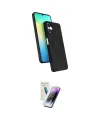 ieg™ Galaxy A06 Kılıf İz Işık Koleksiyonu - Şeffaf Pasifik Cam Ekran Koruyucu